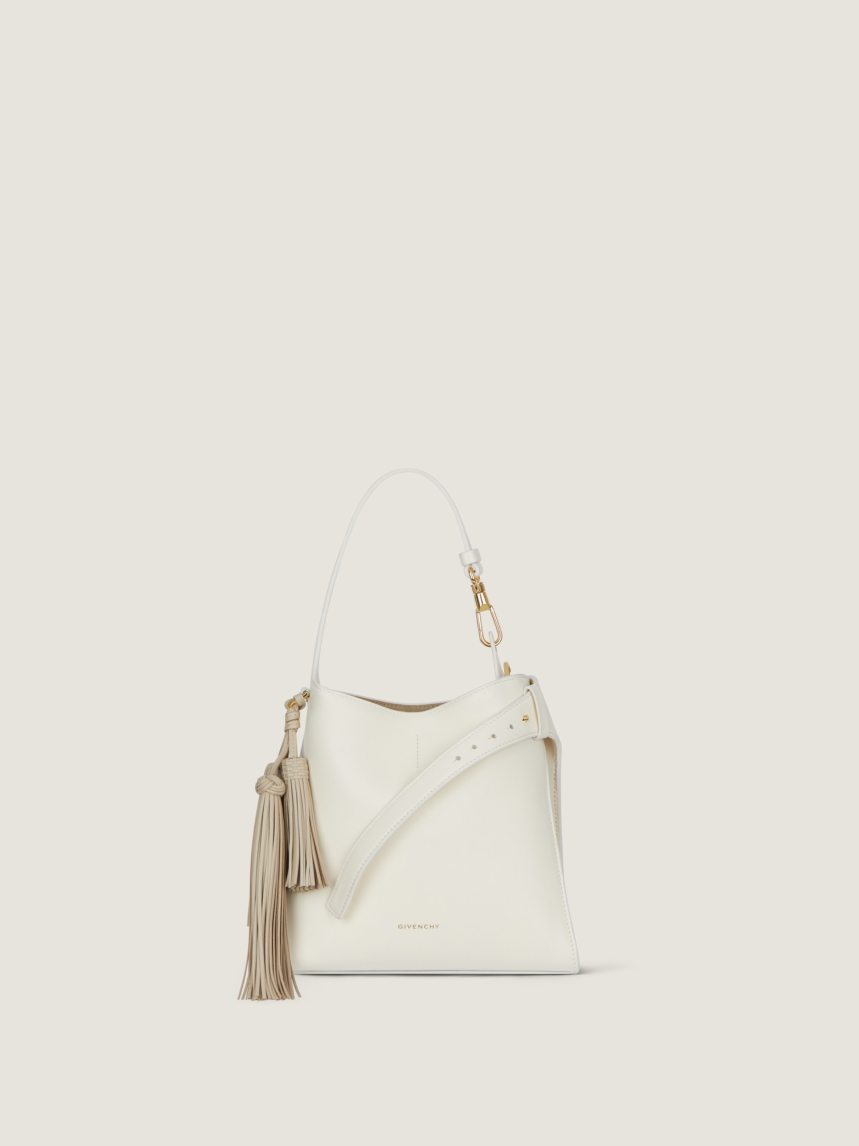Mini Belted Hobo bag in leather